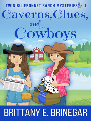 cover image of Caverns, Clues, and Cowboys